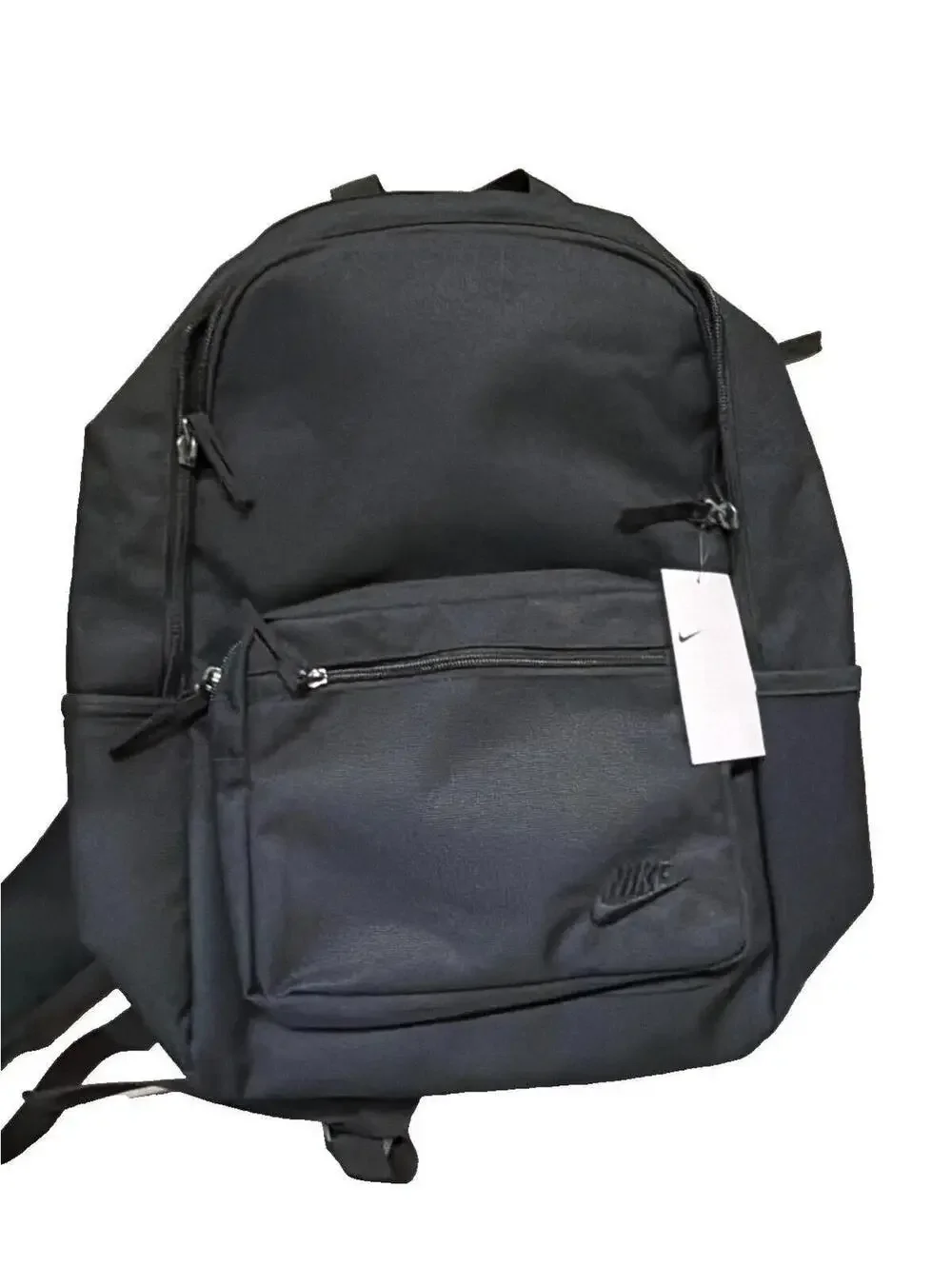 Nike Heritage Backpack Black DB3300-010 1404 Cu In School Travel Bag New